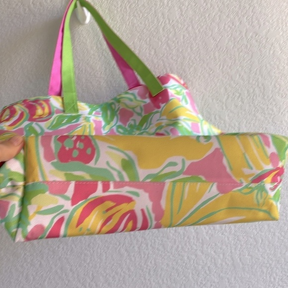 Lilly Pulitzer x Estée Lauder Canvas Tote Bag Banana Print - Picture 5 of 7
